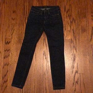 Banana Republic Sculpt Skinny Dark Rinse Jeans